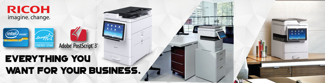 Ricoh MP305SPF Mini Photocopy Machine A3 Black and White