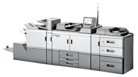 Colour Production Printer With Clear and White Toner Ricoh C7100X