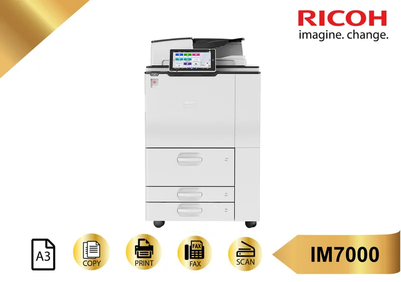 Ricoh IM7000 Heavy Duty Photocopy Machine