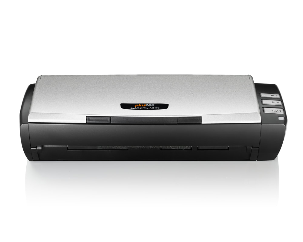 ID Card Scanner and A4 Scanner Plustek MobileOffice AD480
