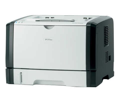 Mini Laser Printer A4 Black and White Ricoh SP311DNW