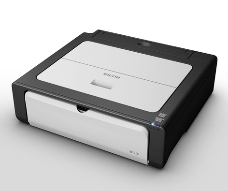 Tabletop Laser Printer A4 Black and White Ricoh SP100e