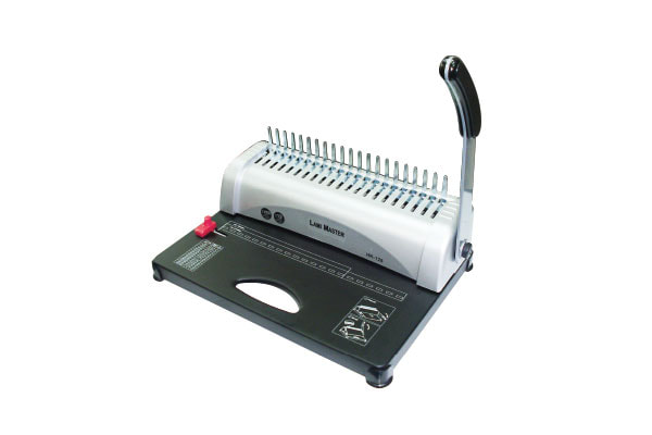Low Price Plastic Comb Binder Book Binding Machine Bright Office 8622 Lami Master 8622 / HK 128