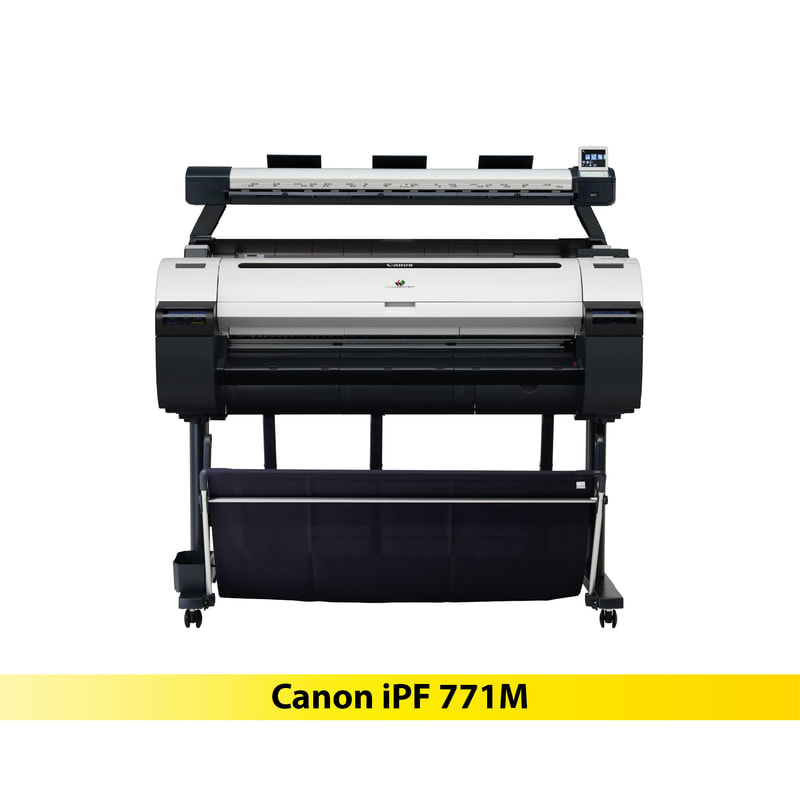 A1 A0 Plotter Printer Photostat Machine Canon IPF771M