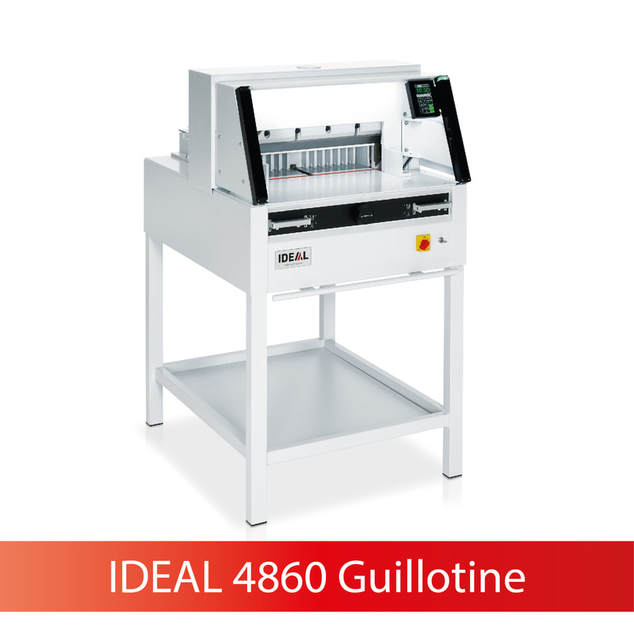 Ideal 4860 Electric Paper Cutter is a Guillotine Heavy Duty Paper Cutter