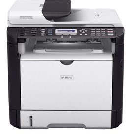 Ricoh SP311SFNw is a Black and White Laser Printer With Scanner