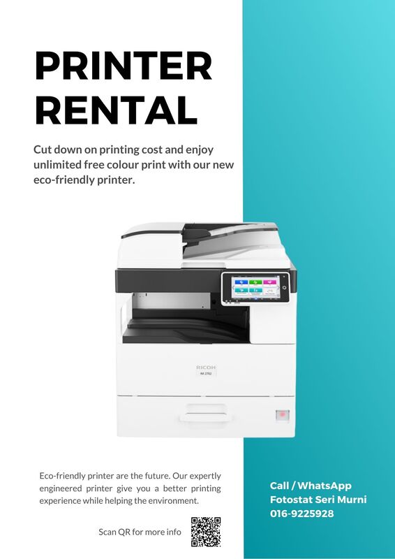 Printer Rental Promotion