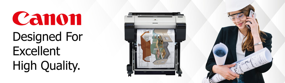 A1 A0 Laser Plan Printer Photocopy Machine Canon Oce PlotWave 365