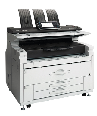 Large Format Laser Printer Ricoh MPW8410