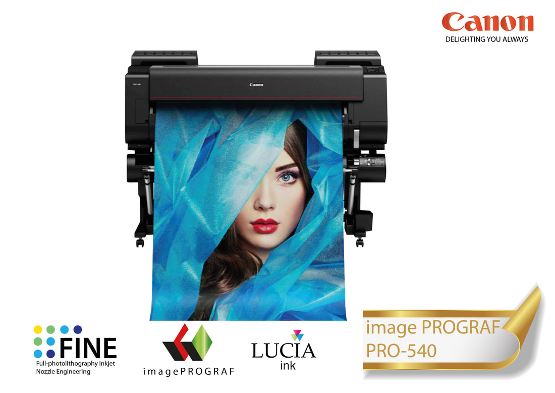 44 Inch Fine Art Printer Large Fine Art Printing Machine Canon imagePROGRAF PRO-540