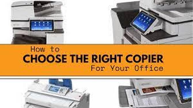 Guide To Choosing a New Office Copier Printer