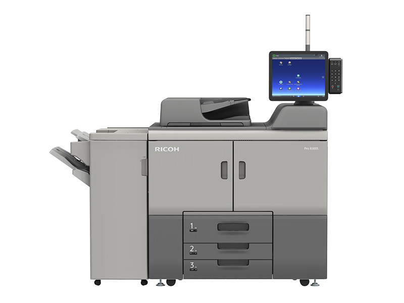 Ricoh Pro8300s with Stapler Finisher