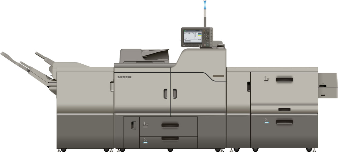 Digital Press Printing Machine Ricoh ProC7110s
